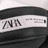 ザラ ZARA フェイクレザーセミフレアパンツ メンズ 36