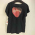ヒステリックグラマー HYSTERIC GLAMOUR 両面プリント スカルベリー S/S Tシャツ レディース FREE