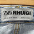 ザラ ZARA RHUIGI ダメージ加工デニムパンツ メンズ 31