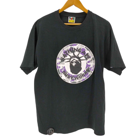 アベイシングエイプ A BATHING APE サークルロゴ CAMO Tシャツ メンズ 2XL