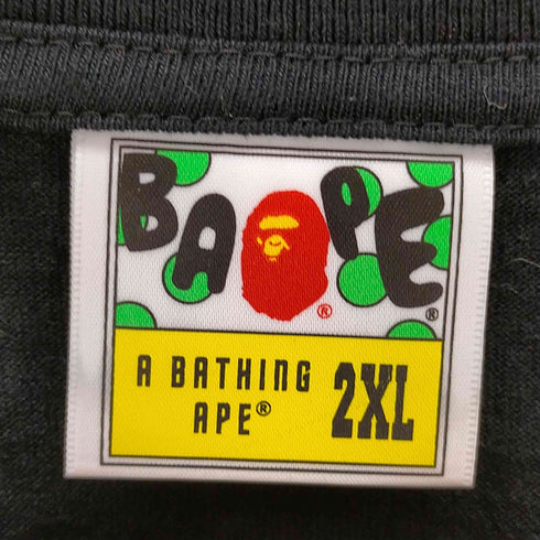 アベイシングエイプ A BATHING APE サークルロゴ CAMO Tシャツ メンズ 2XL