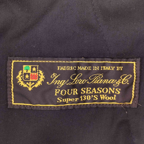 ロロピアーナ Loro Piana 2B テーラードジャケット スラックスパンツ セットアップ メンズ JK:2 PT:3