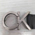 カルバンクライン CALVIN KLEIN ckロゴバックルレザーベルト メンズ 30-32