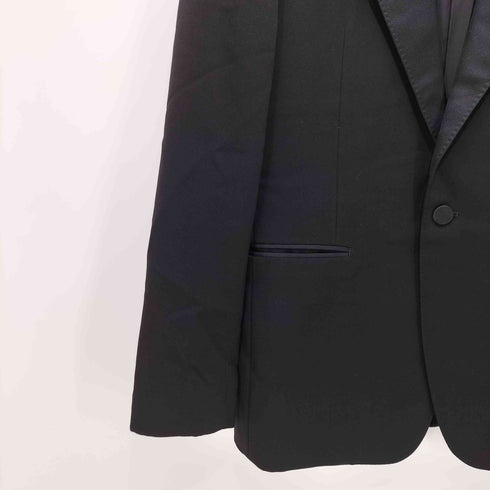 ジョンローレンスサリバン JOHN LAWRENCE SULLIVAN 14ss シルクラペル サイドベンツ シングルテーラードジャケット メンズ US:38
