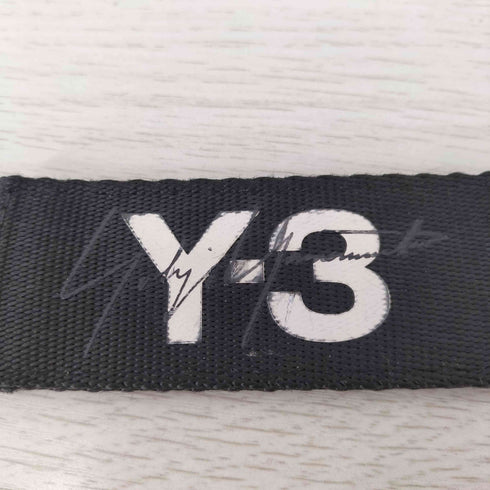 ワイスリー Y-3 ロゴプリントガチャベルト メンズ M