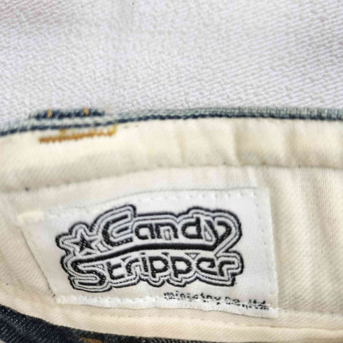 キャンディストリッパー Candy Stripper 再構築 パッチワーク 切りっぱなし デニムスカート レディース JPN:M