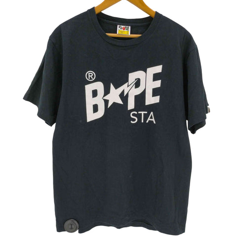 アベイシングエイプ A BATHING APE LUMINOUS BAPE STAR TEE メンズ JPN:L