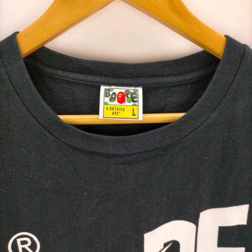 アベイシングエイプ A BATHING APE LUMINOUS BAPE STAR TEE メンズ JPN:L