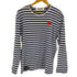 プレイコムデギャルソン PLAY COMME des GARCONS AD2013 STRIPED L/S T-SHIRT RED HEART メンズ JPN:L