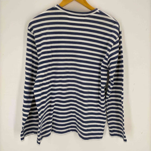 プレイコムデギャルソン PLAY COMME des GARCONS AD2013 STRIPED L/S T-SHIRT RED HEART メンズ JPN:L