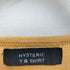ヒステリックグラマー HYSTERIC GLAMOUR NEVER STOPS ラメボーダー S/S Tシャツ レディース FREE