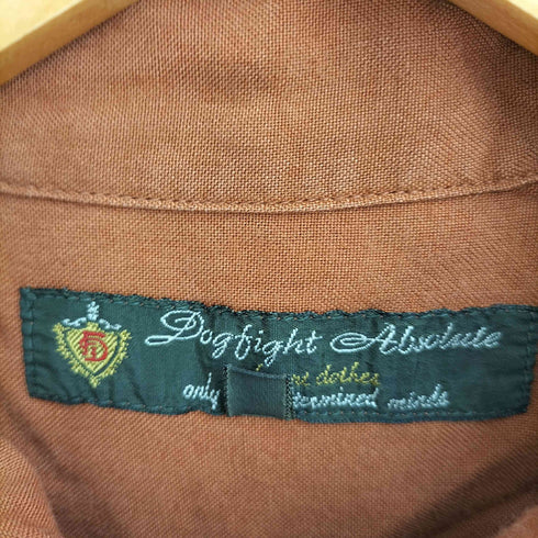 DOG FIGHT チェーンステッチ ボウリングシャツ メンズ JPN:3