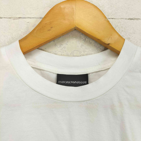 エンポリオアルマーニ EMPORIO ARMANI フロントロゴプリントクルーネックTシャツ メンズ JPN:S