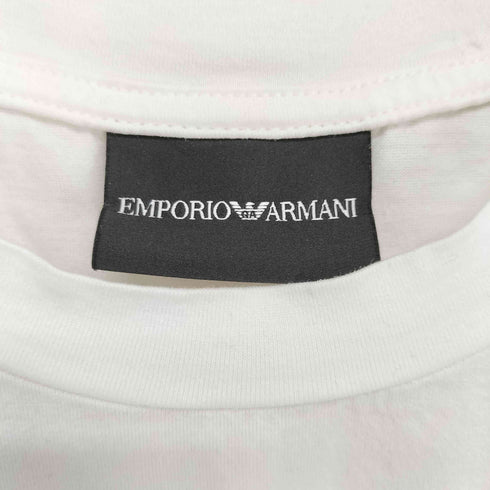 エンポリオアルマーニ EMPORIO ARMANI フロントロゴプリントクルーネックTシャツ メンズ JPN:S