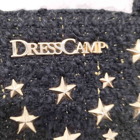 ドレスキャンプ DRESSCAMP METEOR スタースタッズツイード2WAYミニトートバッグ レディース