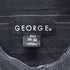 ジョージ GEORGE ストライプ 長袖シャツ メンズ