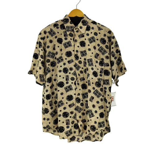 ラウンドツリーアンドヨーク roundtree&yorke 総柄 レーヨン S/S シャツ メンズ JPN:L