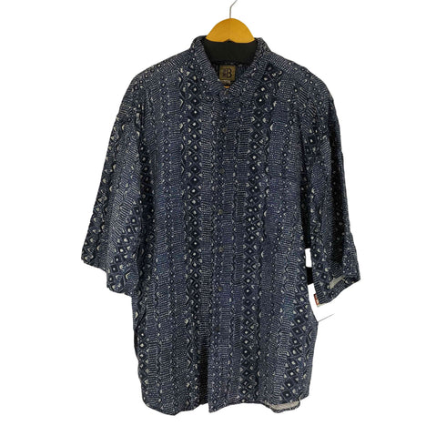 ブルーノ BRUNO 総柄 レーヨン S/S シャツ メンズ JPN:XL