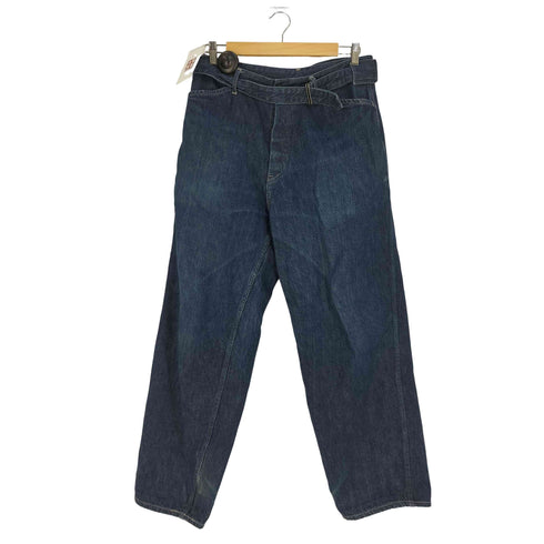 コモリ COMOLI デニムベルテッドパンツ メンズ 1