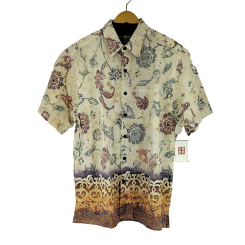 総柄 テンセルコットン S/S シャツ メンズ JPN:L