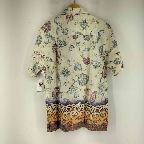 総柄 テンセルコットン S/S シャツ メンズ JPN:L