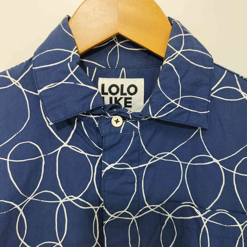 ロロ LOLO フリーハンドレギュラーカラーPOシャツ メンズ JPN:M