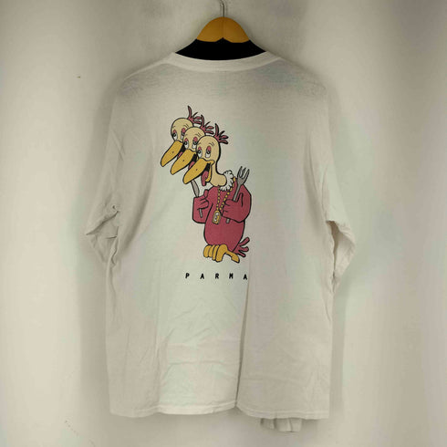 プリントクルーネック L/S Tシャツ メンズ JPN:L