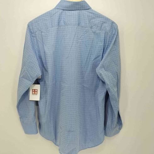 ランバンコレクション LANVIN COLLECTION ドット柄 ボタンダウン ロングスリーブシャツ メンズ EUR:50