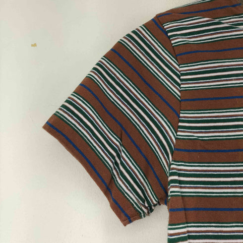 ジーブイジーブイ GVGV ボーダークルーネックTシャツ レディース ONE SIZE