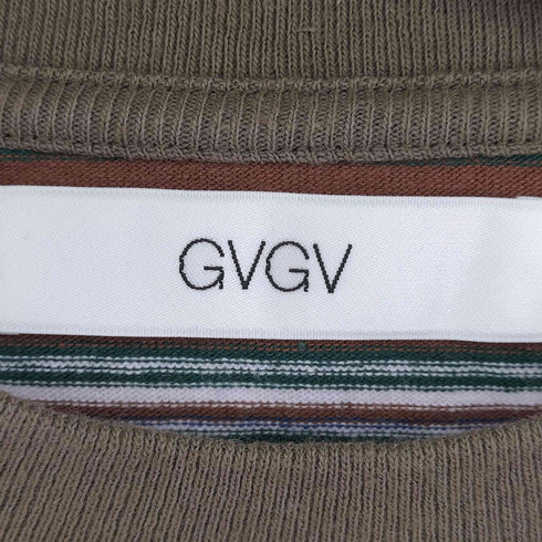 ジーブイジーブイ GVGV ボーダークルーネックTシャツ レディース ONE SIZE