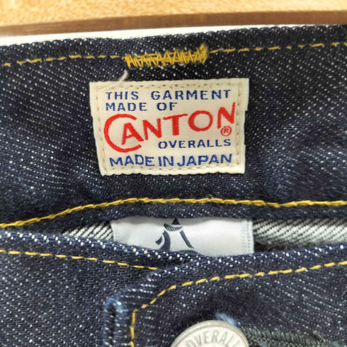 キャントン CANTON ボタンフライ デニムパンツ レディース JPN:M