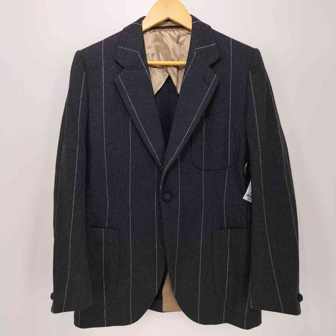 Haver Sack ATTIRE ウール ストライプテーラードジャケット 2タックスラックス セットアップ メンズ JPN:M