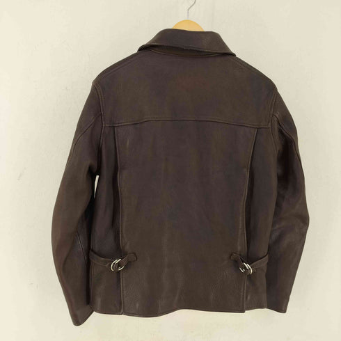 MUSHMANS DEER SKIN Adventurer CRUSAIDERS シボ革 レザージャケット メンズ 42