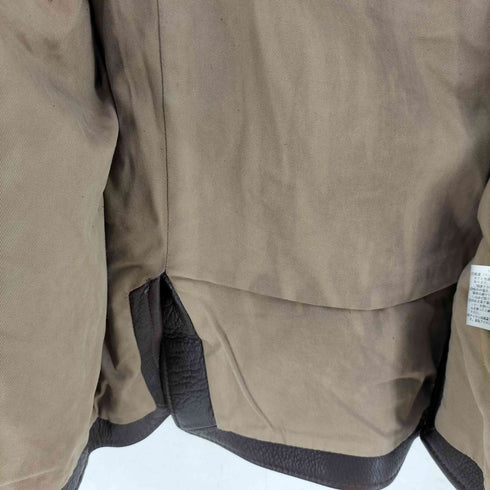 MUSHMANS DEER SKIN Adventurer CRUSAIDERS シボ革 レザージャケット メンズ 42