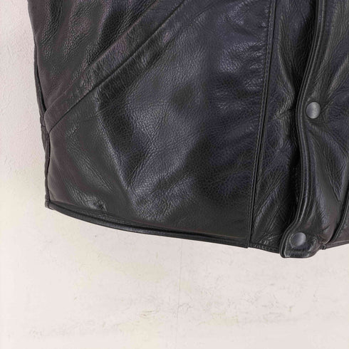 MUSHMANS Utility Leather Down Vest STEER HIDE メンズ 42