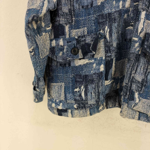 FUNSET OF ART INDジャガードBOROスモックJKT メンズ JPN:M
