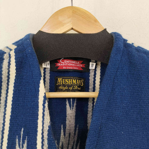 CENTINELA MUSHMANS CHIMAYO VEST 【Rio Grande asymmetry】INDIGO メンズ 38