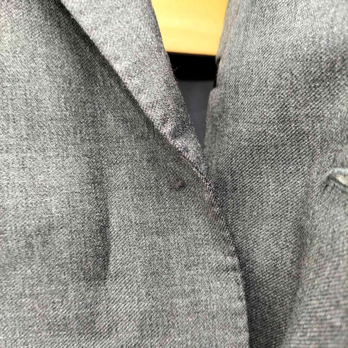 サントリア リング SARTORIA RING GUABELLO社製ウール シングルテーラードジャケット スーツセットアップ メンズ 52
