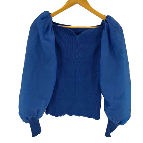 セルフォード CELFORD Sheer Sleeve Knit Pullover レディース JPN:36