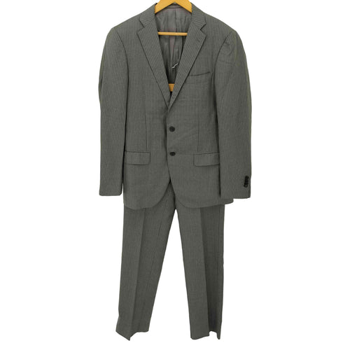 リングジャケット RING JACKET SILVER LABEL ストライプ テーラードジャケット スーツセットアップ メンズ 48