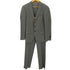 リングジャケット RING JACKET SILVER LABEL ストライプ テーラードジャケット スーツセットアップ メンズ 48