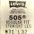 リーバイス Levis 01年製 メキシコ製 00505-4834 メンズ W31/L32