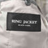 リングジャケット RING JACKET BLACK LABEL ウールシングルテーラードジャケット メンズ 46R