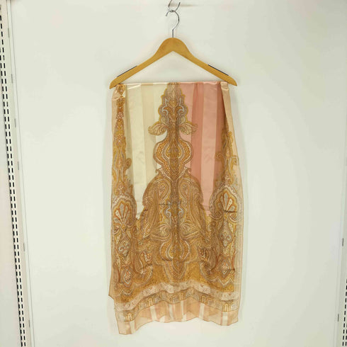 イヴサンローラン Yves Saint Laurent シルク総柄ストール レディース ONE SIZE
