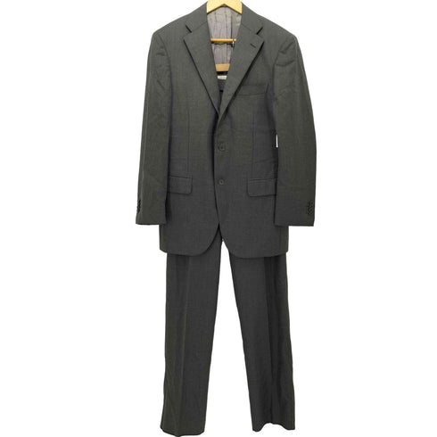 リングジャケット RING JACKET BLACK LABEL ウールシングルテーラードジャケット スーツセットアップ メンズ 48R