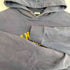 チャンピオン Champion MINNEAPOLIS フロッキープリント ナス紺 パーカー メンズ import:XL