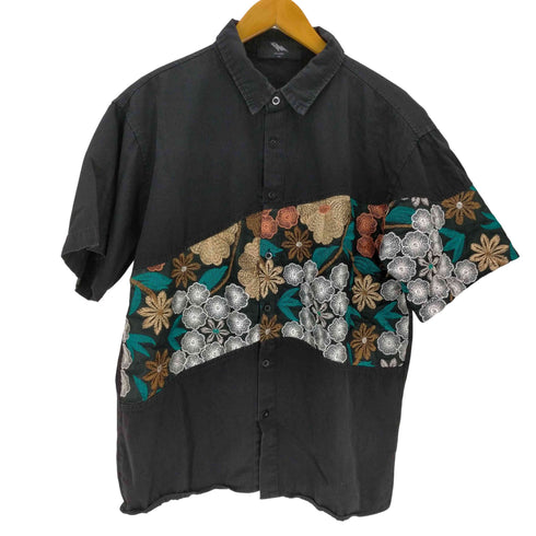 FVLMEN フラワー刺繍シャツ メンズ JPN:M