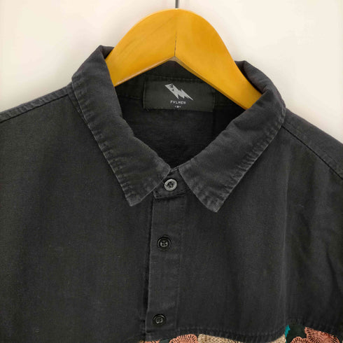 FVLMEN フラワー刺繍シャツ メンズ JPN:M