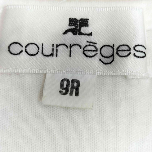 クレージュ courreges ラインストーン 水玉 Tシャツ レディース JPN:9号