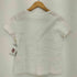 クレージュ courreges ホログラム センターロゴ Tシャツ レディース JPN:9号